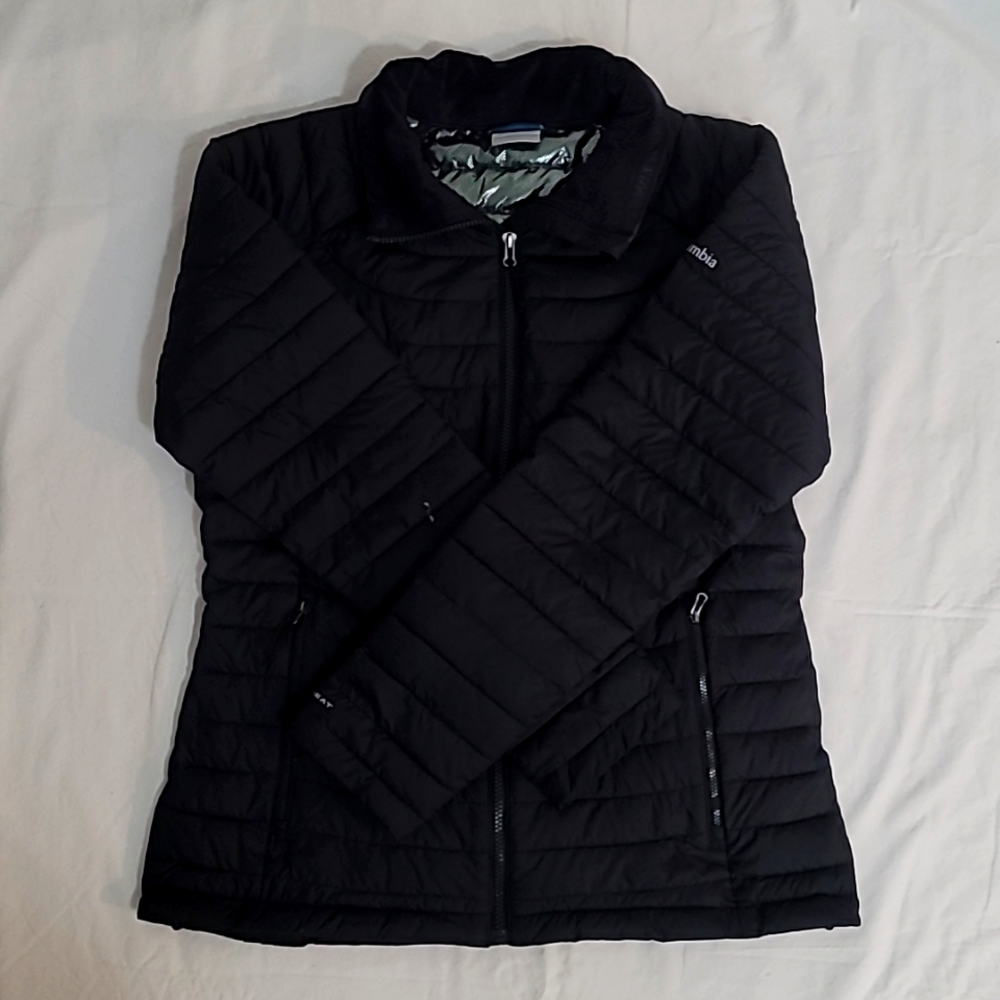 Columbia White Out II Omni Heat Puffer Jacket - Sz L